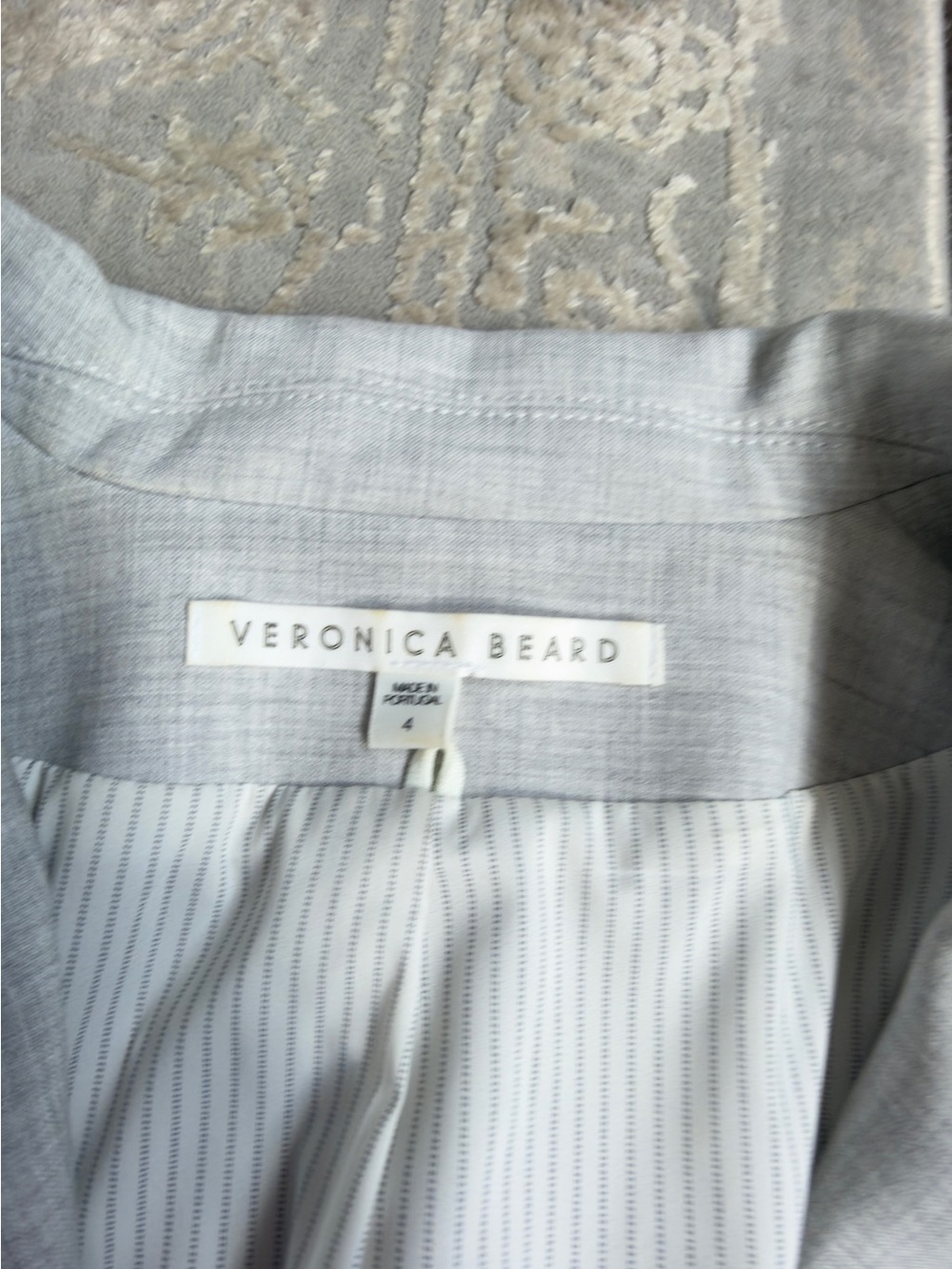Veronica Beard dicky blazer Gray size 4 - Picture 6 of 16